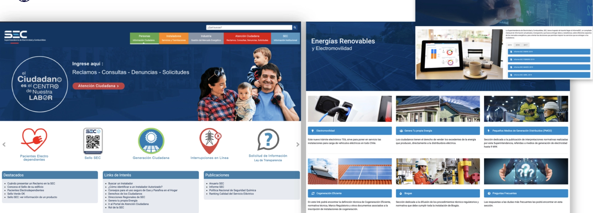 SEC · Superintendencia de Electricidad y Combustibles